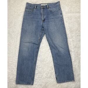 Vintage Tommy Bahama Indigo Palms Jeans Mens‎ Size 34x28 Actual Blue Y2k 90s